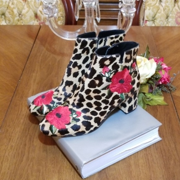 Kare Spade Leather Booties - Picture 5 of 8